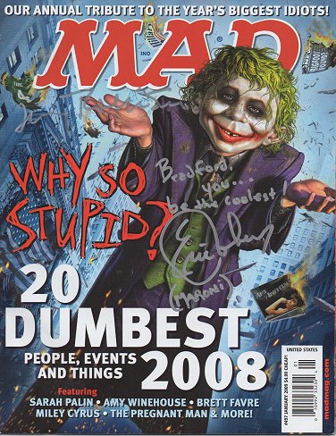 Doug Gilford\u0026#39;s Mad Cover Site - Bradford\u0026#39;s Autographed Mad Covers