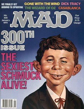 Mad #300 published front cover