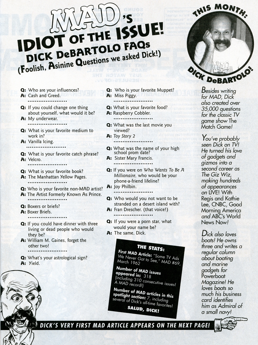 Mad XL #4 - Dick DeBartolo