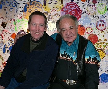 Doug with Al Feldstein at Eastern Michigan State University