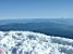 summit view of St. Helens, Adams and Ranier to north