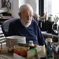 Al In His Studio Button