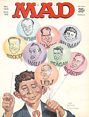 Mad #122 published front cover