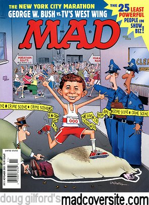 Original John Caldwell cover - Mad #411