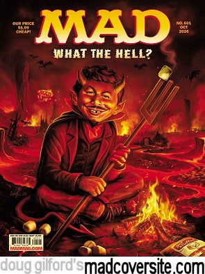 MAD #601 front cover