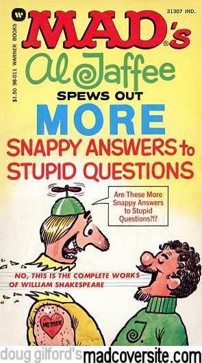 Mad's Al Jaffee Spews Out Snappy Answers To Stupid Questions