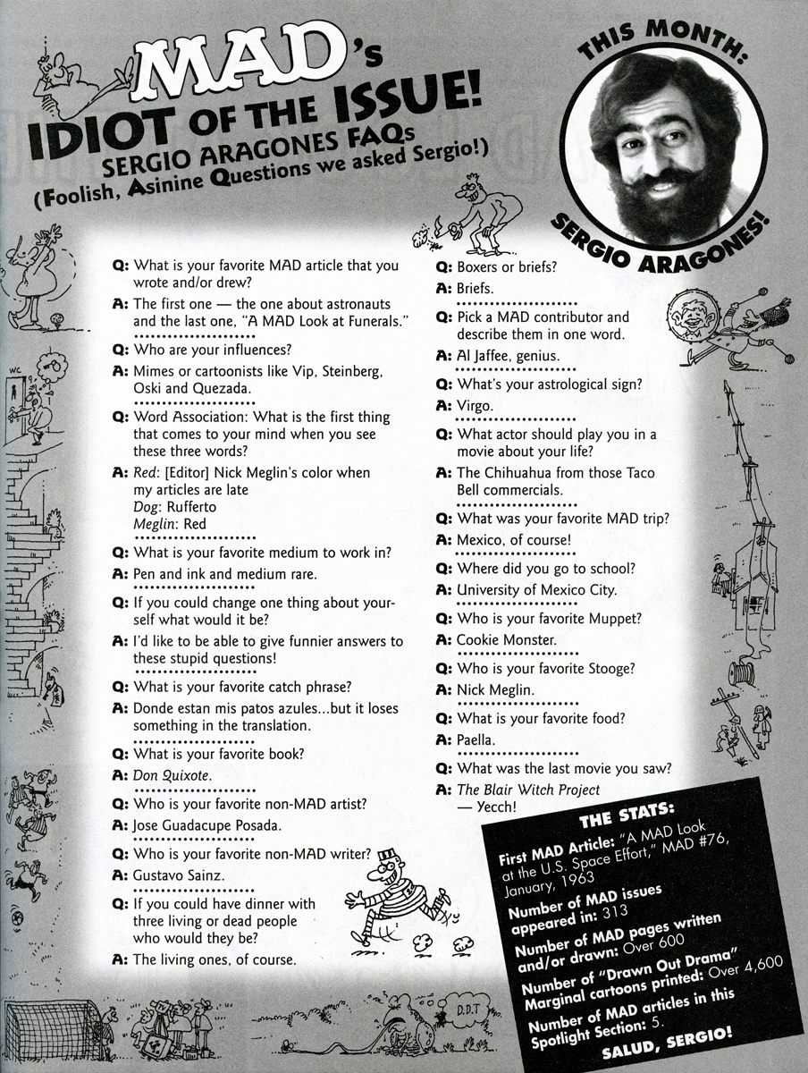 Mad XL #1 - Sergio Aragones