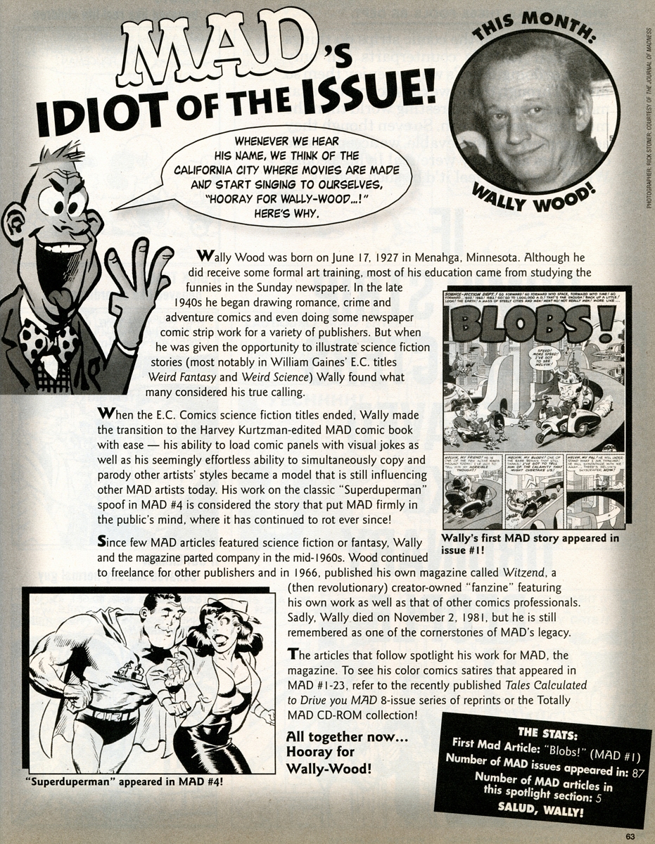 Mad XL #12 - Wally Wood