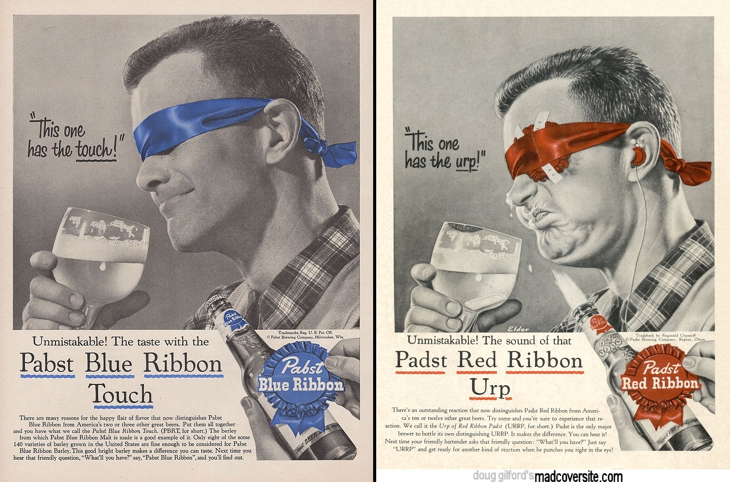 Pabst Blue Ribbon beer